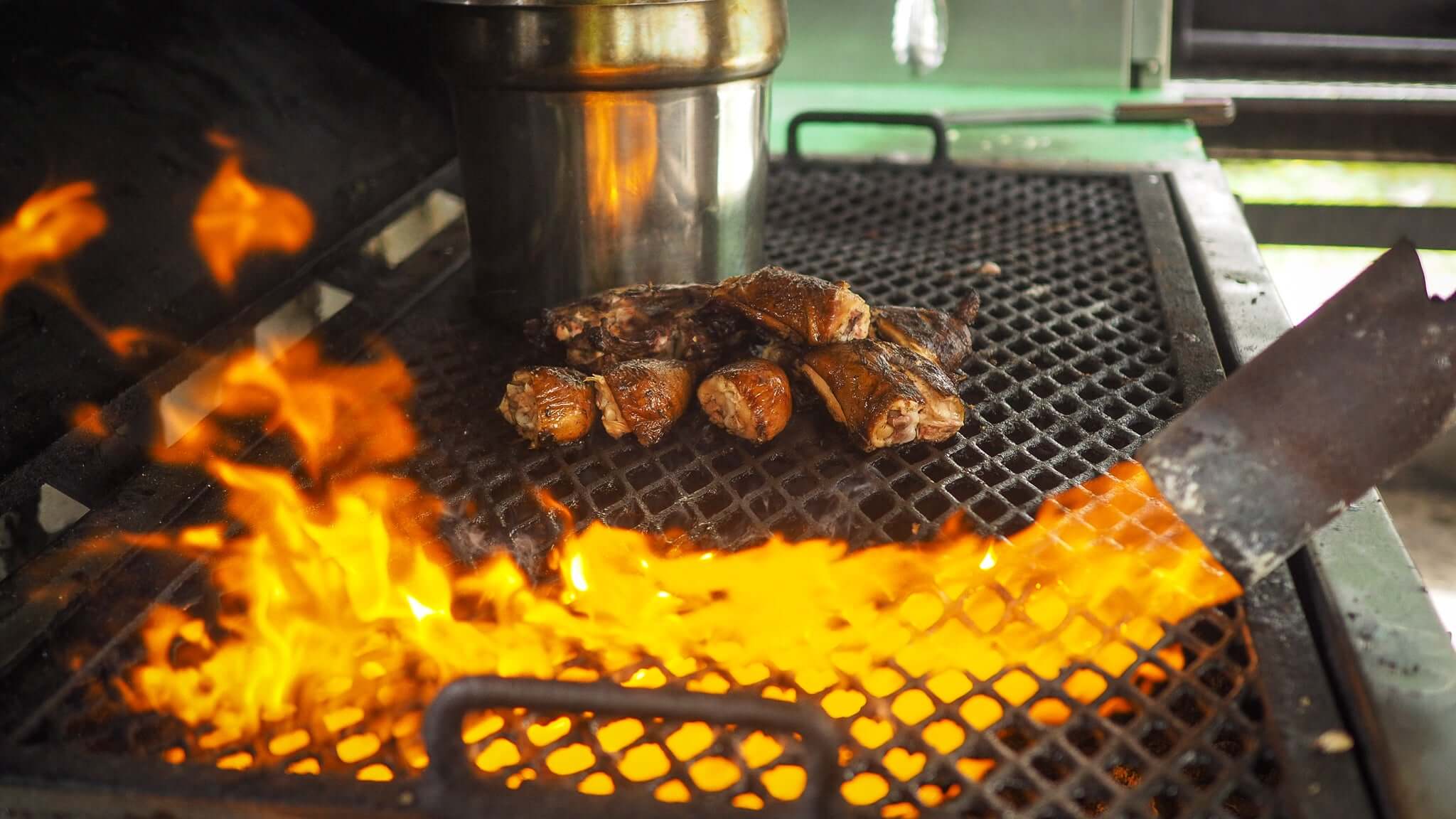 Pinot Gris & Jerk Chicken