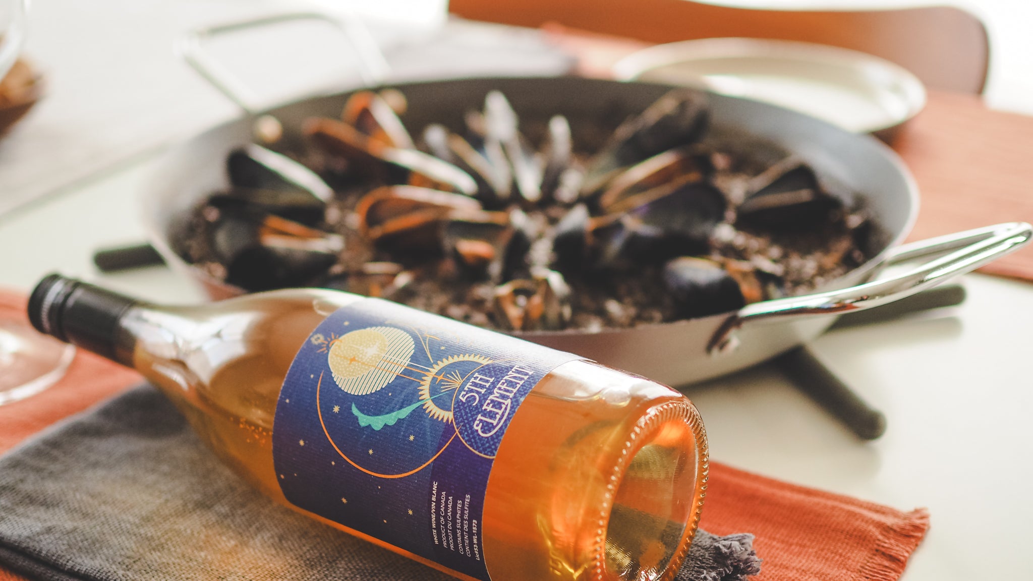 Food & Wine: 5th Element & Squid Ink Paella