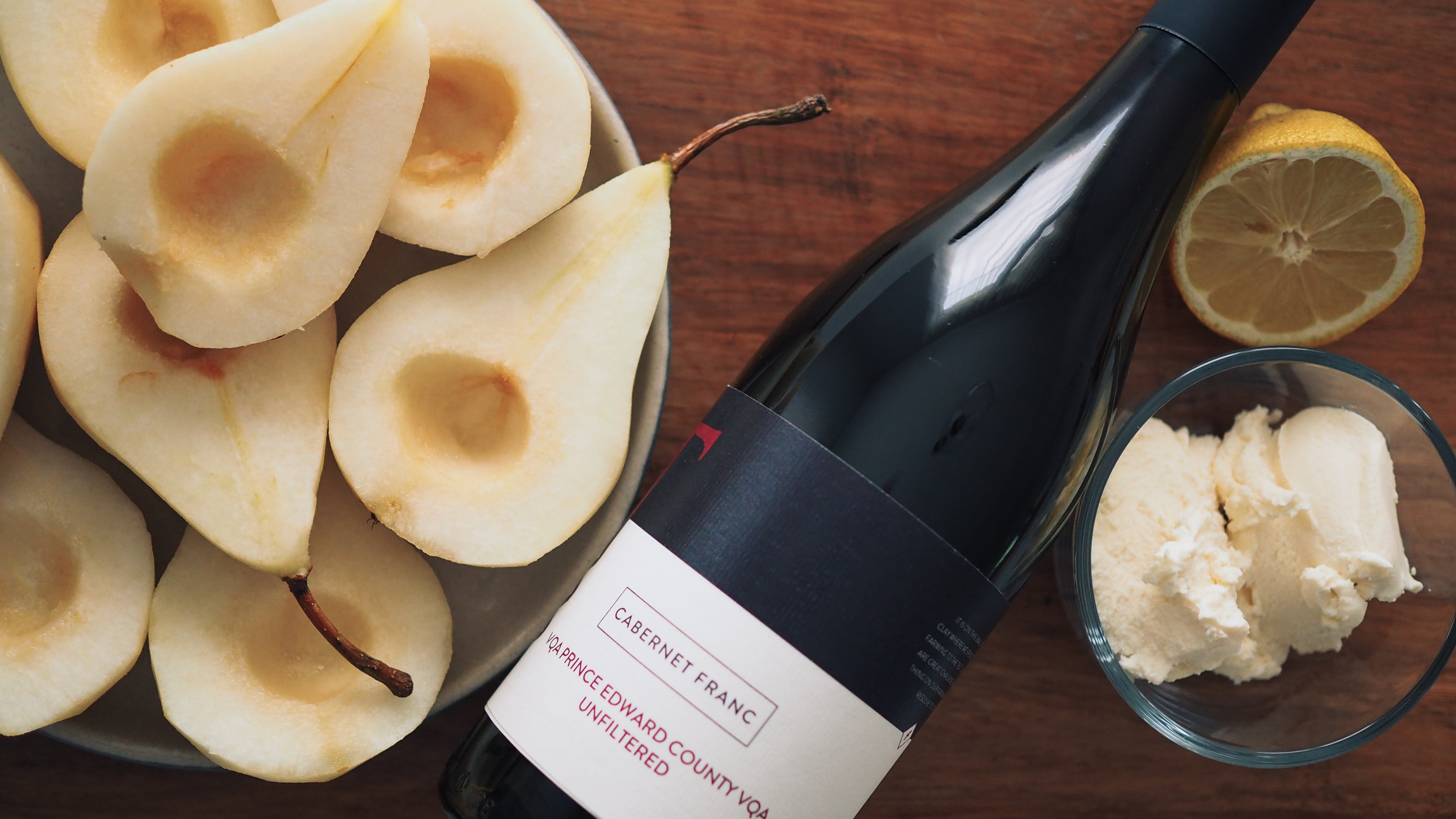 Food & Wine: County Wine-Poached Pears