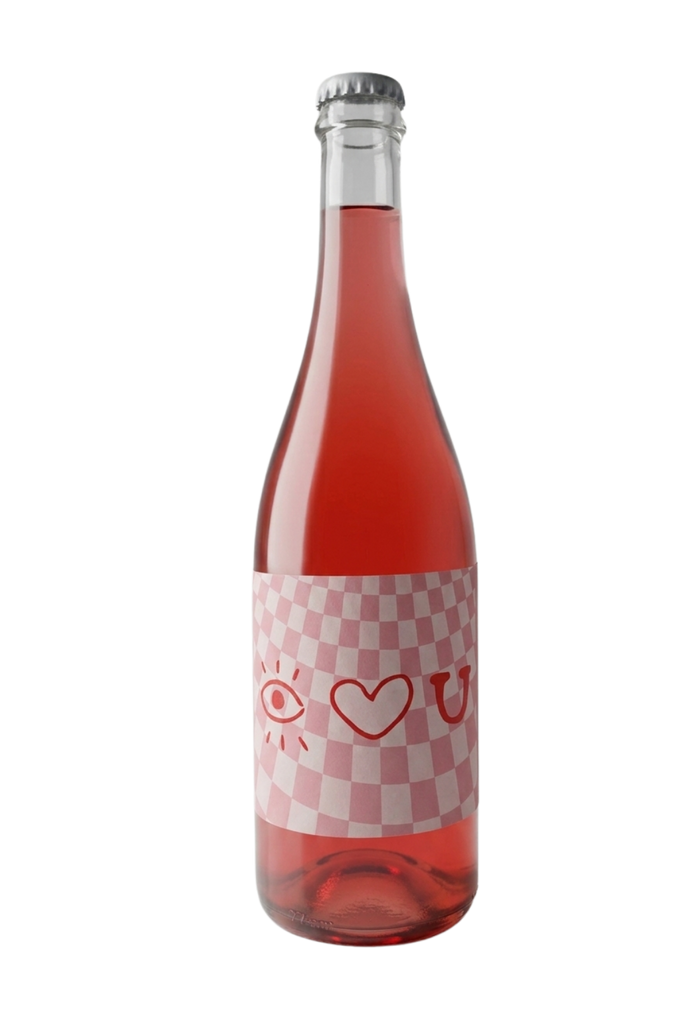 I Heart U Sparkling Rosé — a Valentine's Day pet-nat from Traynor Family Vineyard, Prince Edward County.