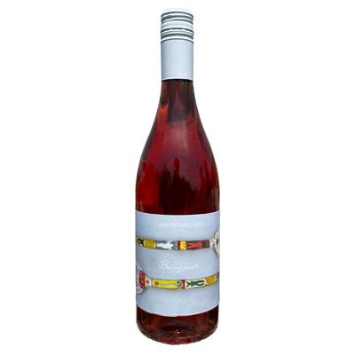 Images of new light red glouglou natural wine from Traynor Family Vineyard a winery in Prince Edward County, Ontario Purple Viticulture