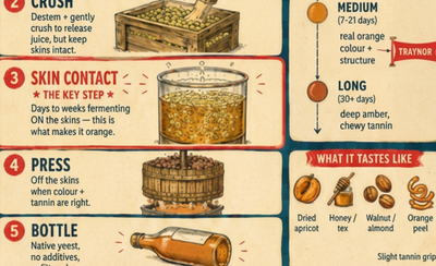 How Orange Wine Is Made — In 5 Steps