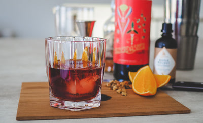 Mike's Smoked Manhattan
