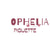 "Logo for Ophelia Piquette featuring the word 'OPHELIA' in bold pink letters, with whimsical footprints connecting the 'H' and 'L,' accompanied by the word 'PIQUETTE' below in a modern pink font.