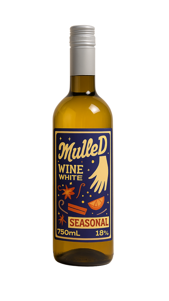 Mulled White Wine (Glögg) — spiced winter white wine from Traynor Family Vineyard's Winelab series.