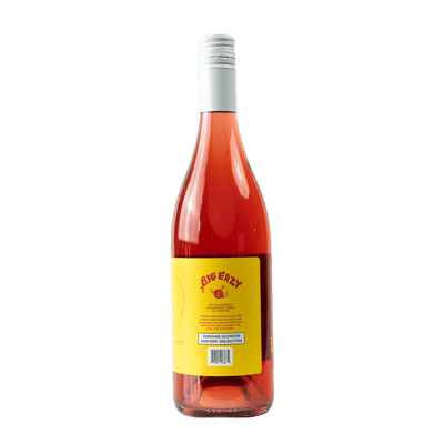 Images of new light red glouglou natural wine rosé from Traynor Family Vineyard a winery in Prince Edward County, Ontario