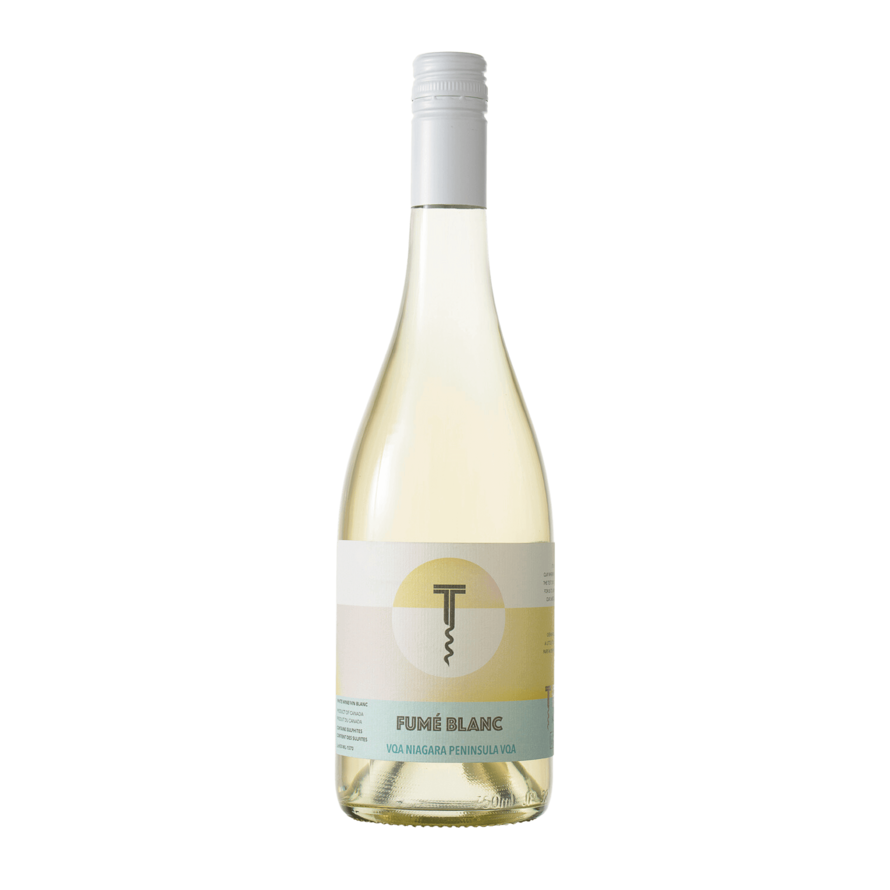 Images of Fumé blanc white wine from Traynor Family Vineyard a winery in Prince Edward County, Ontario
