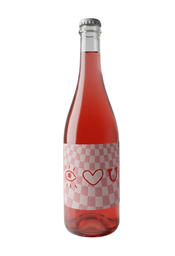 I Heart U Sparkling Rose