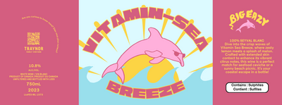 vitamin-Sea Breeze Label
